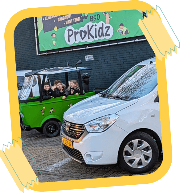 Prokidz Ophalen van school met de auto